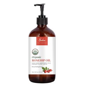 Product Image for 16 fl.oz- Rosehip Oil-Extra virgin Certified Organic Unrefined Cold Pressed Rosa Rubignosa