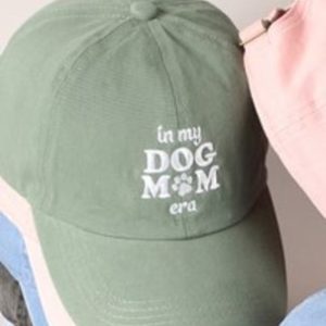 Product Image for Embroidered In My Dog Mom Era Baseball Cap