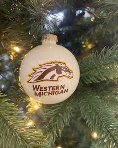 Product Image for Western Michigan Porcelain Ornament
