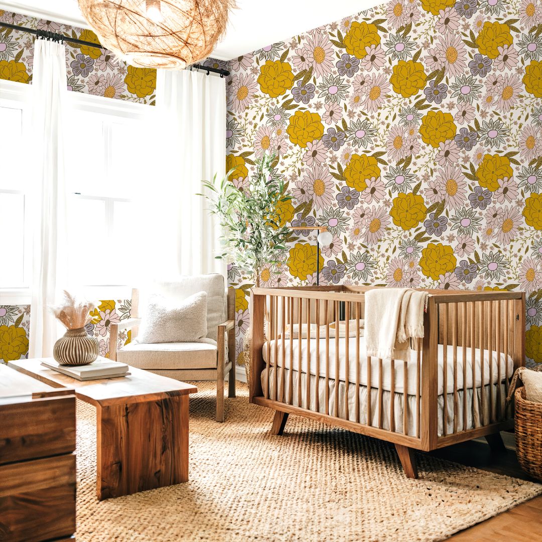 Product Image for Butterbloom Field Wallpaper – 2185
