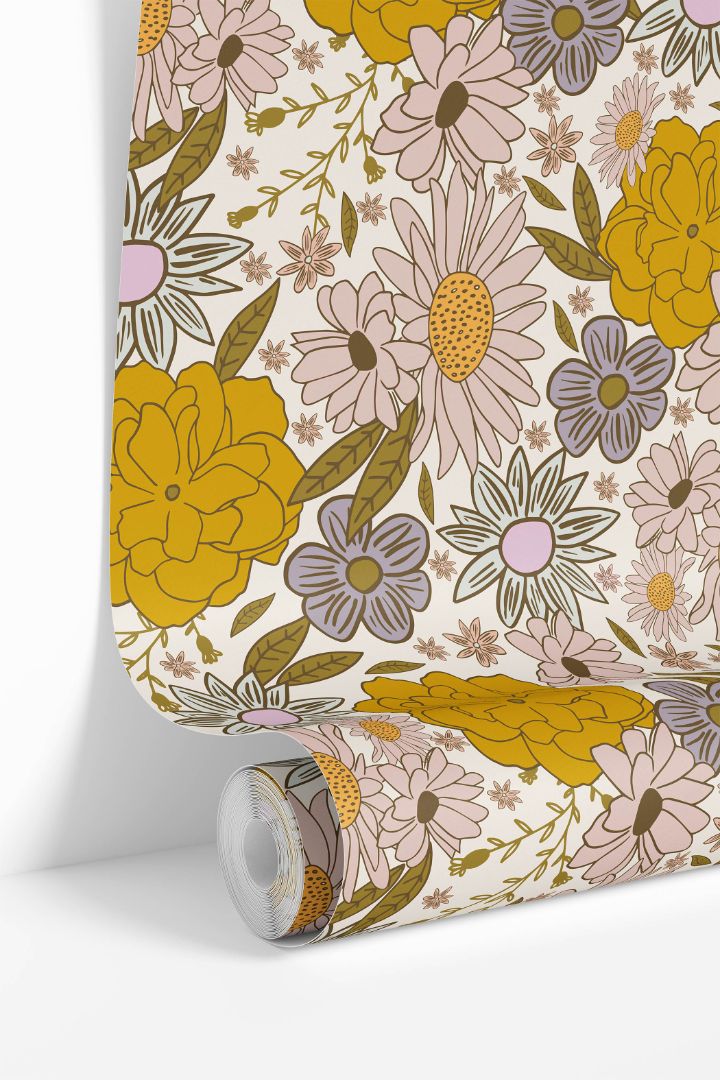 Product Image for Butterbloom Field Wallpaper – 2185