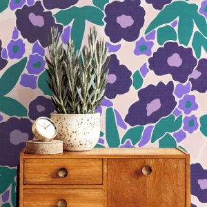 Product Image for Violetta Bloom Wallpaper – 2223