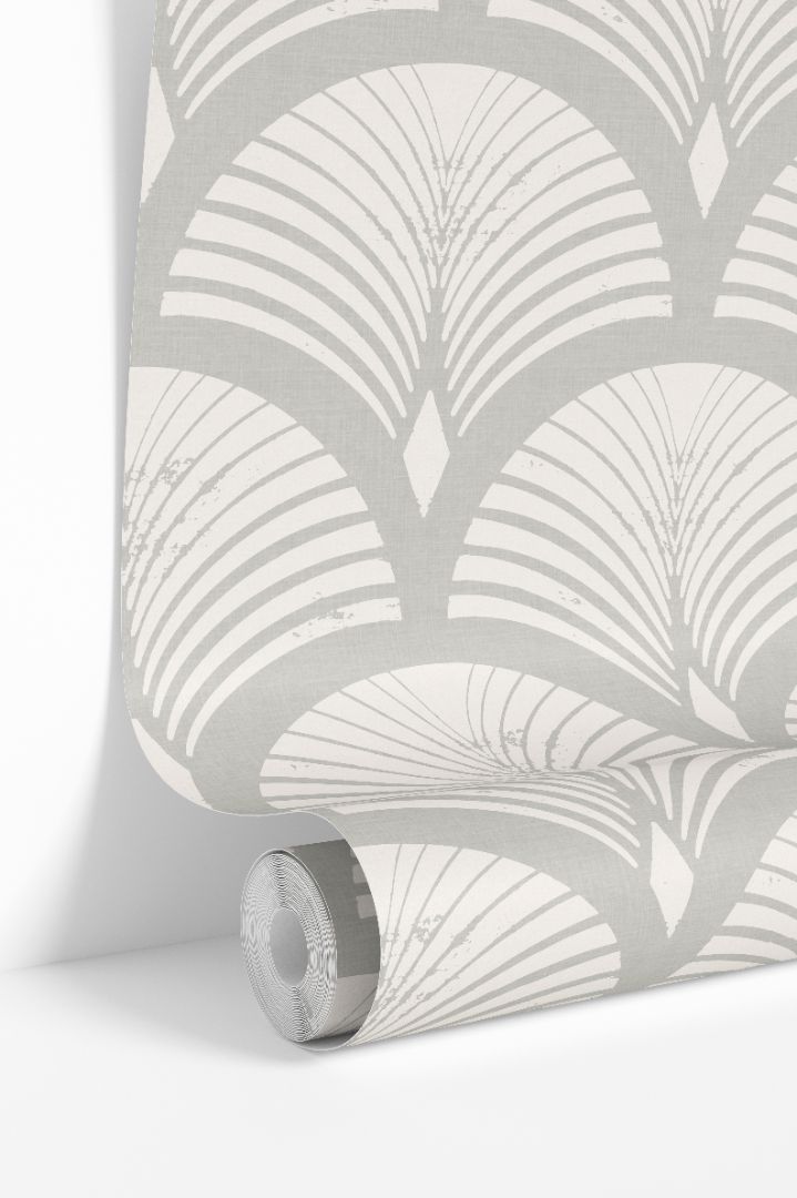 Product Image for Ariscroft Taupe Geometric Wallpaper – 2246