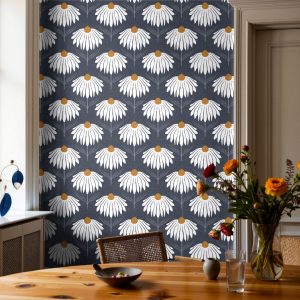 Product Image for Chantelune Noir Floral Wallpaper – 2249