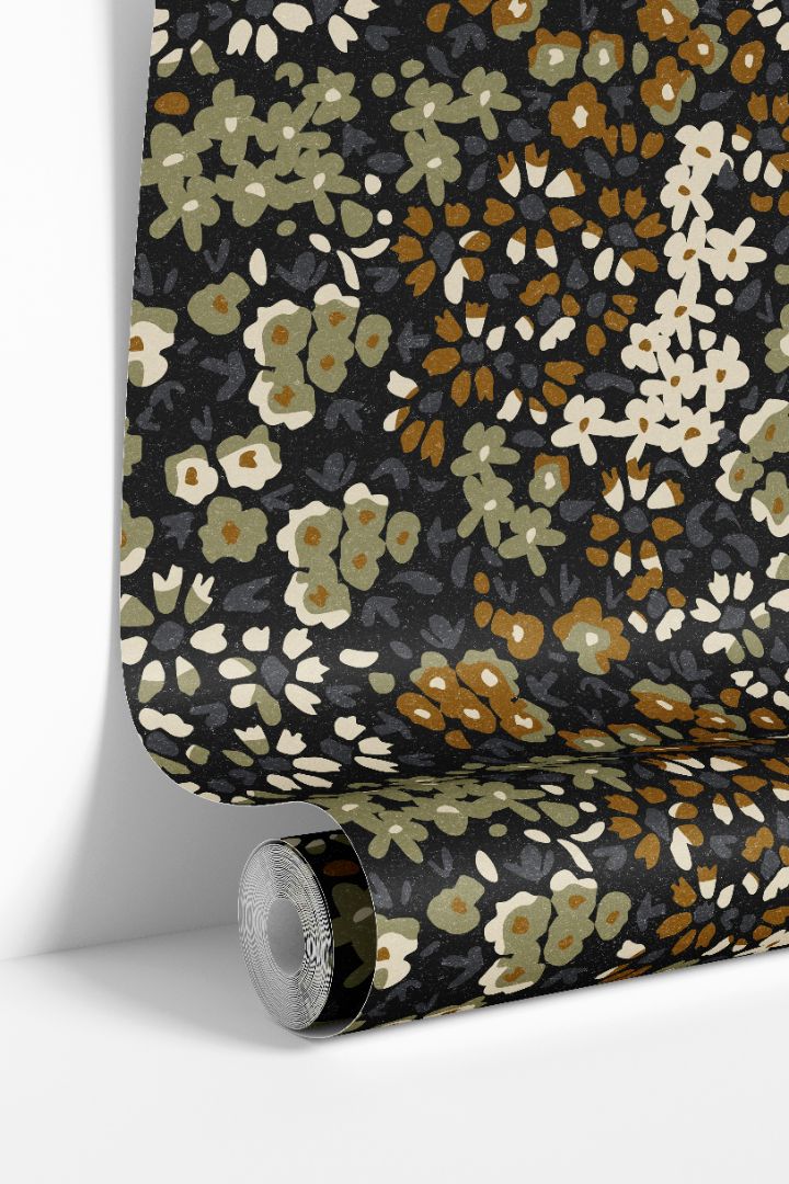 Product Image for Olived Calico Floral Wallpaper – 2291