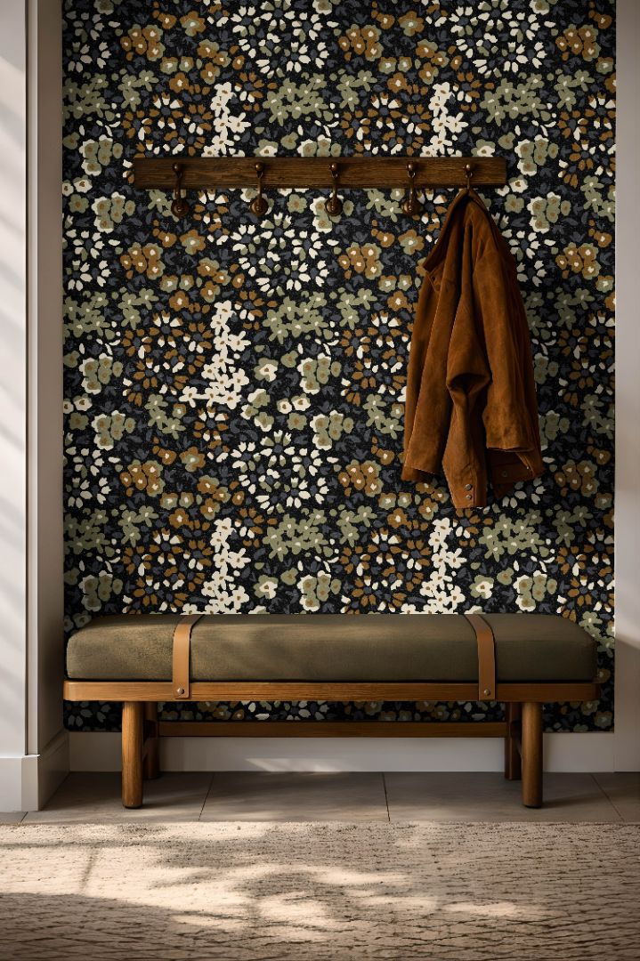Product Image for Olived Calico Floral Wallpaper – 2291