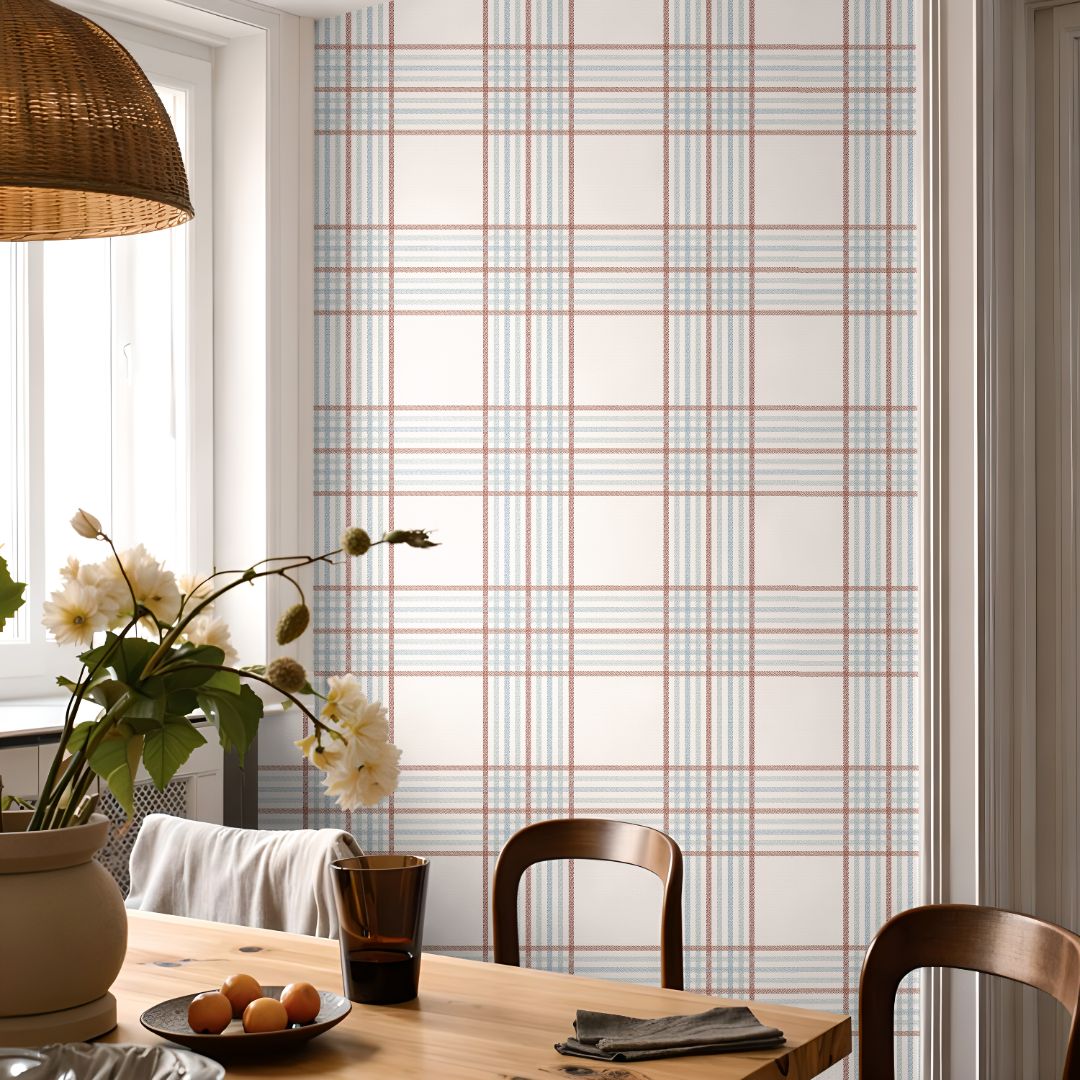 Product Image for Cambridge Blue Crossfield Wallpaper – 2281