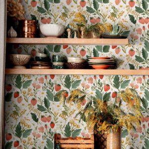 Product Image for Pressed Berry Grove Wallpaper – 2283
