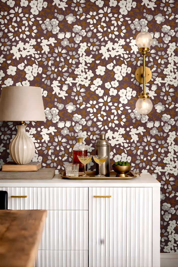 Product Image for Petaled Calico Floral Wallpaper – 2290