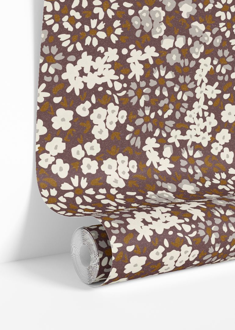Product Image for Petaled Calico Floral Wallpaper – 2290