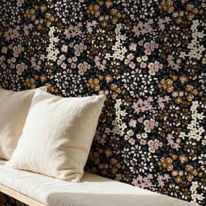 Product Image for Mauve Petal Calico Floral Wallpaper – 2288