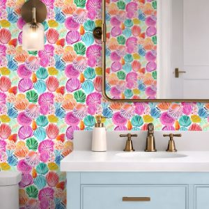 Product Image for Harbor Society Shells Coastal Wallpaper – 2299