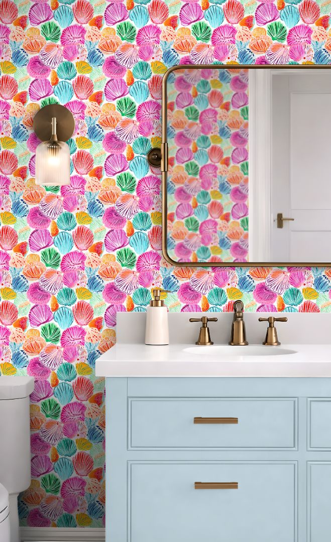 Product Image for Harbor Society Shells Coastal Wallpaper – 2299