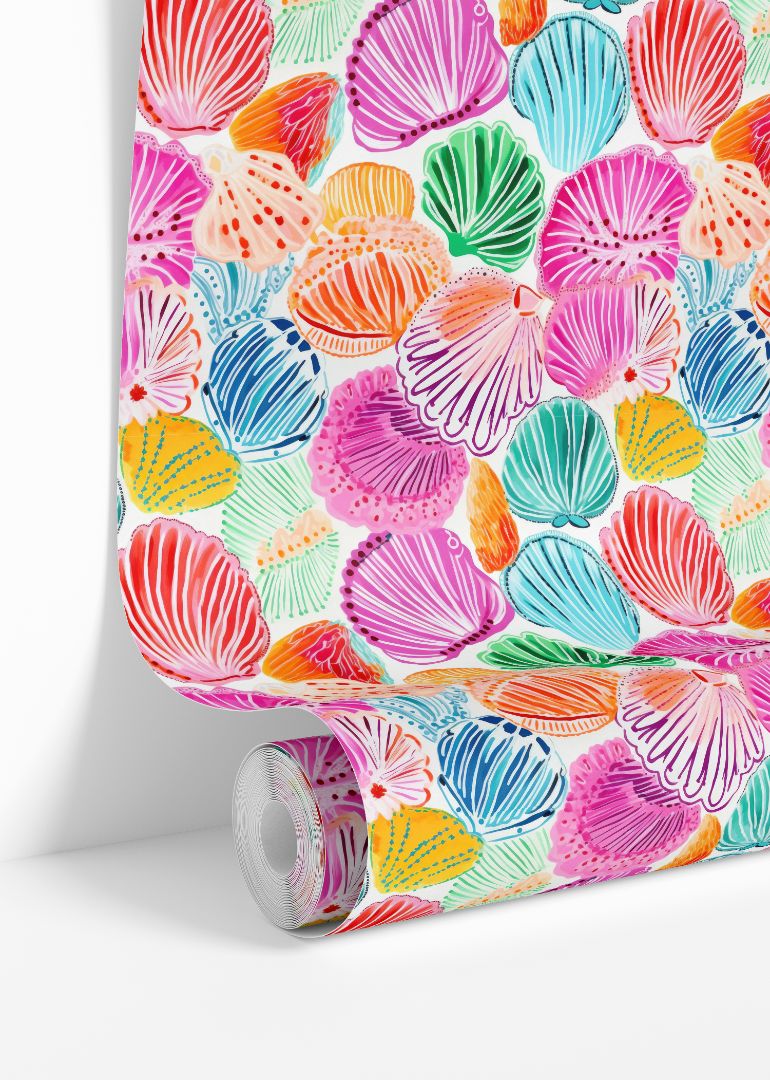 Product Image for Harbor Society Shells Coastal Wallpaper – 2299