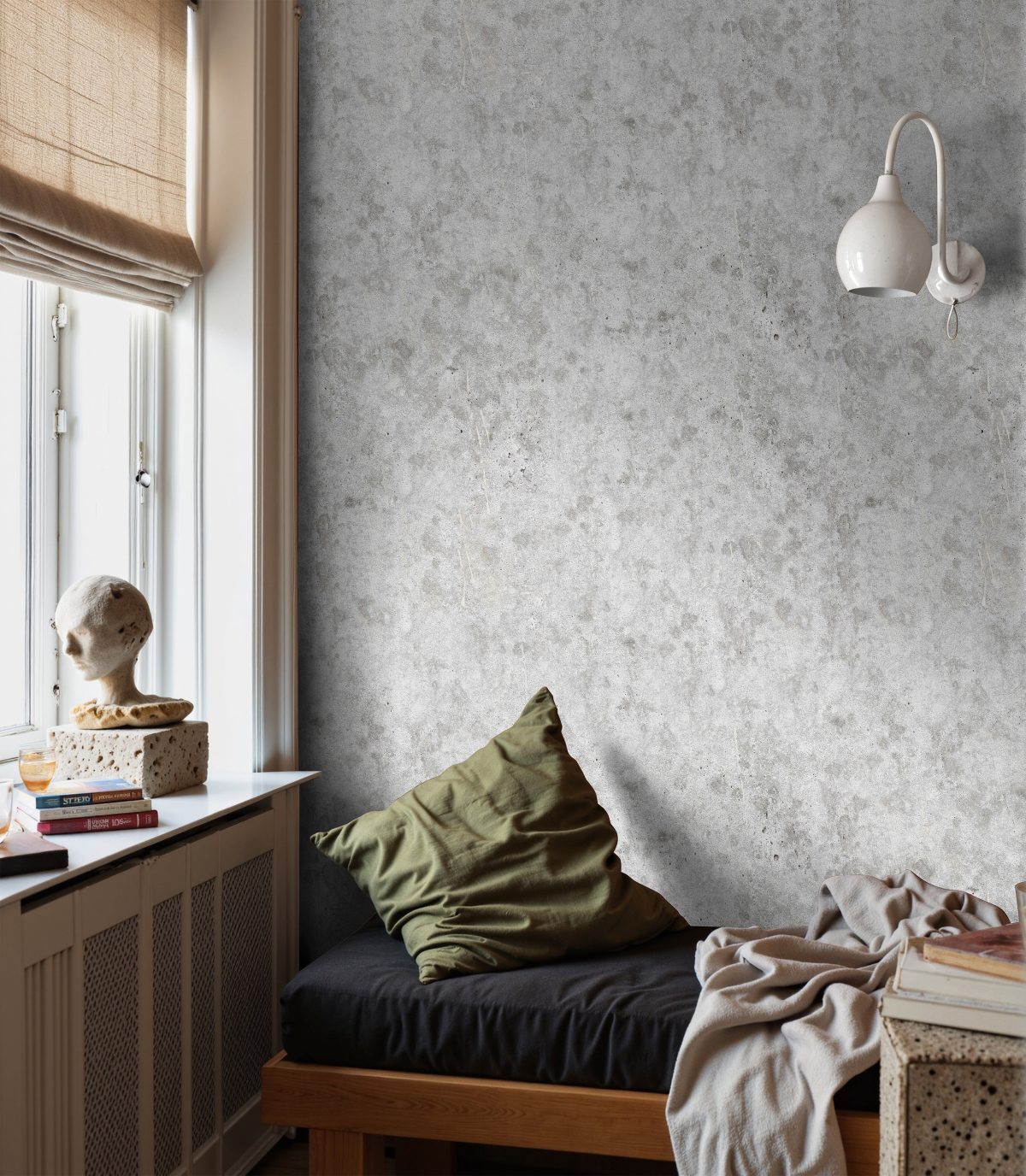 Product Image for Stonewash Concrete Wallpaper – 3147