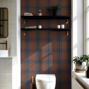 Product Image for Russet Plaid Wallpaper – 3155
