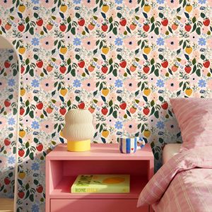 Product Image for Strawberry Study Wallpaper – 3174