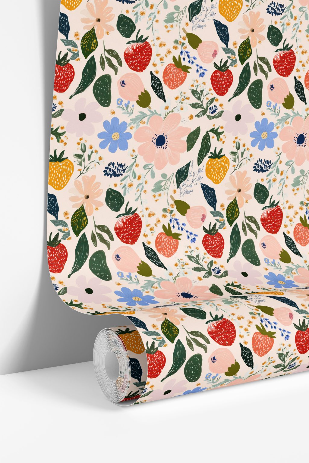 Product Image for Strawberry Study Wallpaper – 3174
