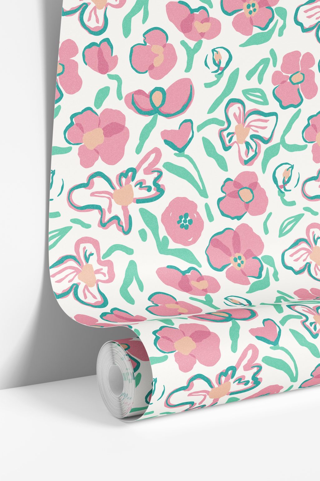 Product Image for Roselle Contour Bloom Wallpaper – 3183
