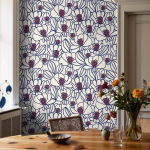 Product Image for Magnolia Rogue Wallpaper – 3111