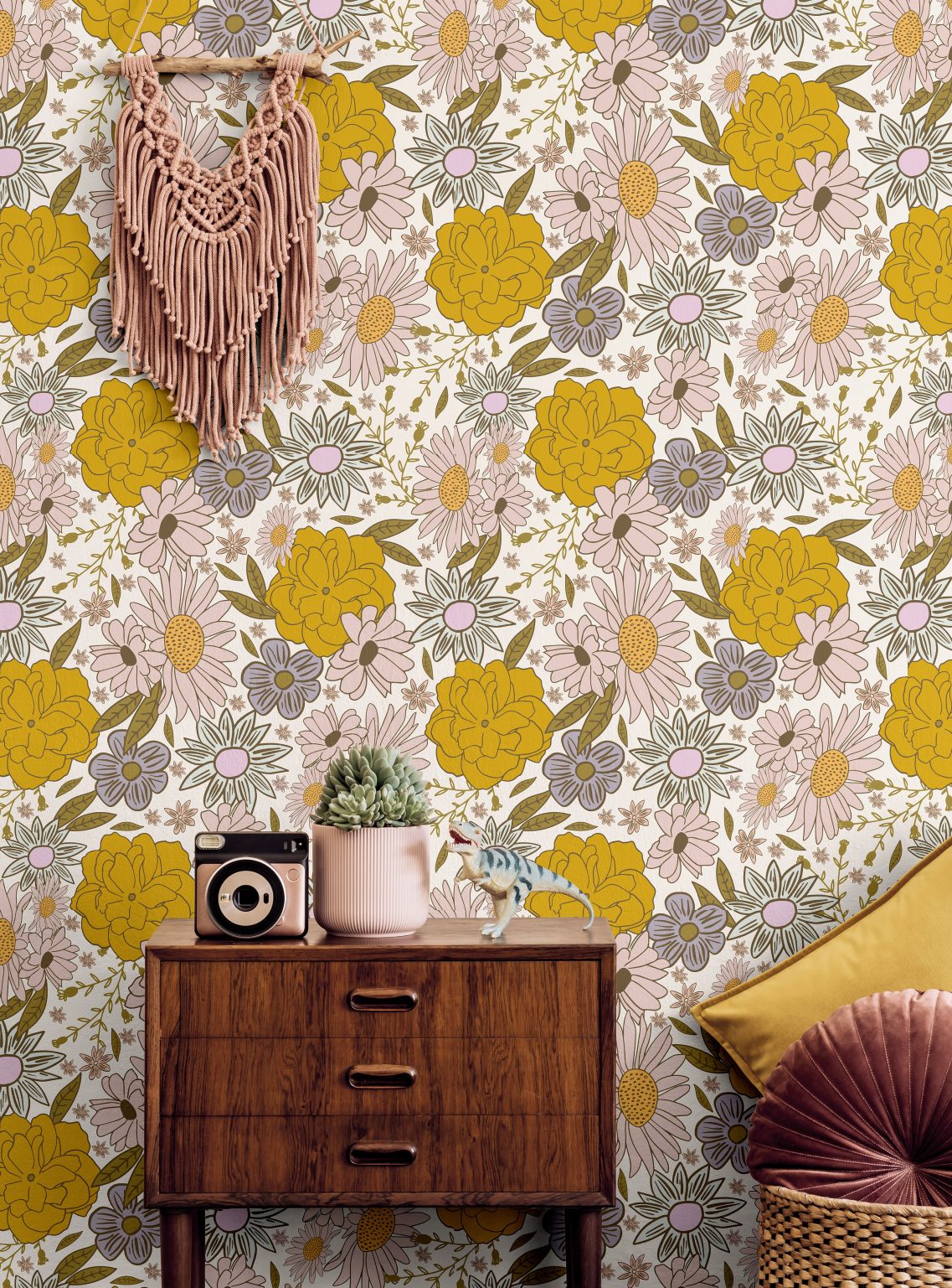 Product Image for Butterbloom Field Wallpaper – 2185