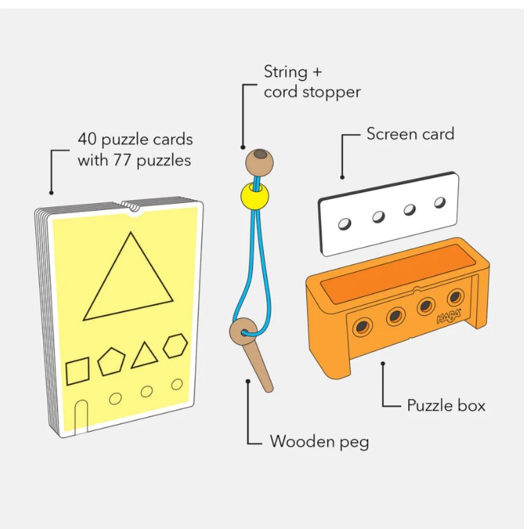 Product Image for HABA Game–Logic! CASE Starter Set