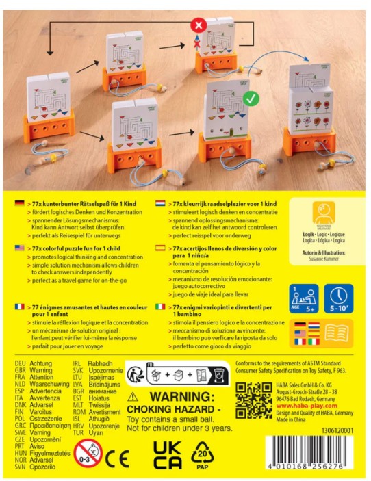 Product Image for HABA Game–Logic! CASE Starter Set