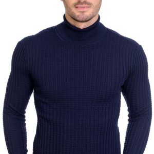 Product Image for Navy Turtleneck