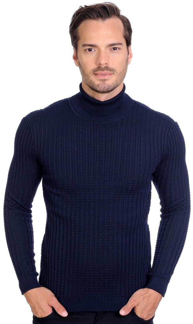 Product Image for Navy Turtleneck