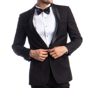 Product Image for Slim Black Tuxedo/Suit Package