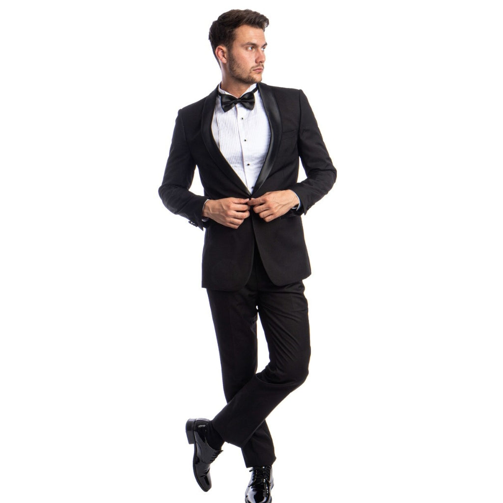 Product Image for Slim Black Tuxedo/Suit Package