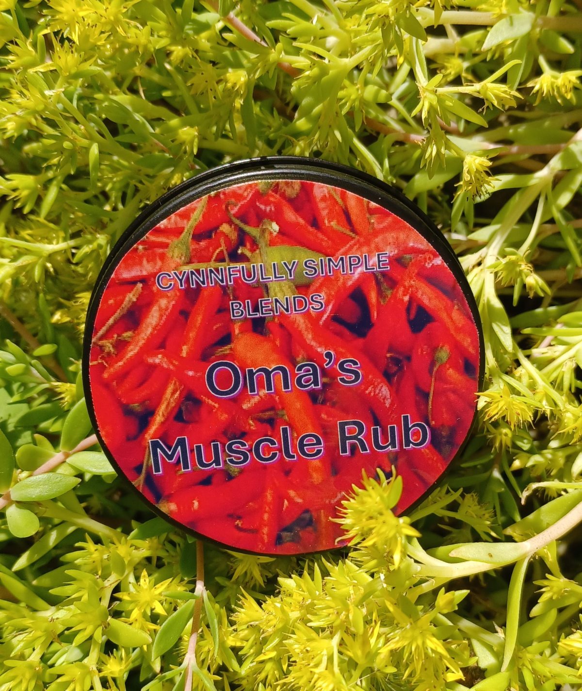 Product Image for “Oma’s” Muscle Rub balm – warming menthol & cayenne balm for sore muscles and joint relief.