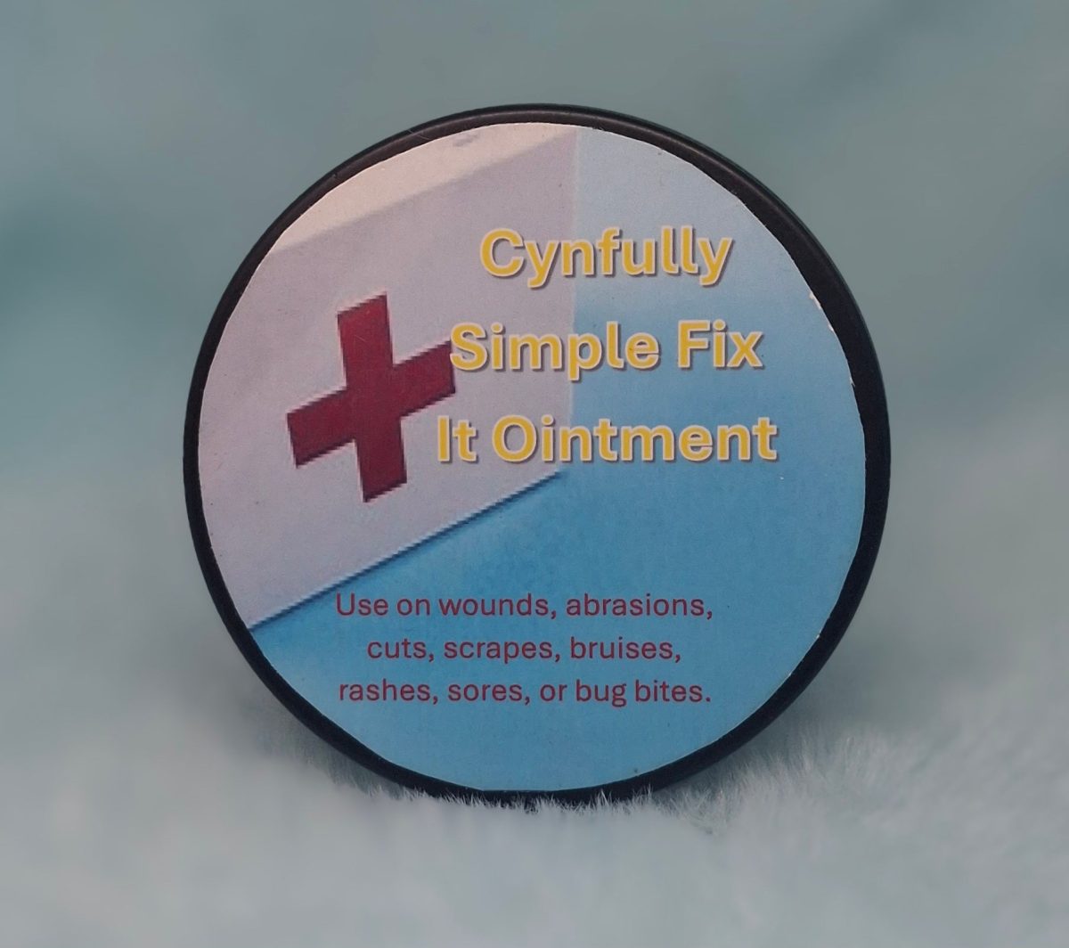 Product Image for “Fix It” Herbal First Aid Balm For Scrapes and Cuts – Yarrow, Self Heal