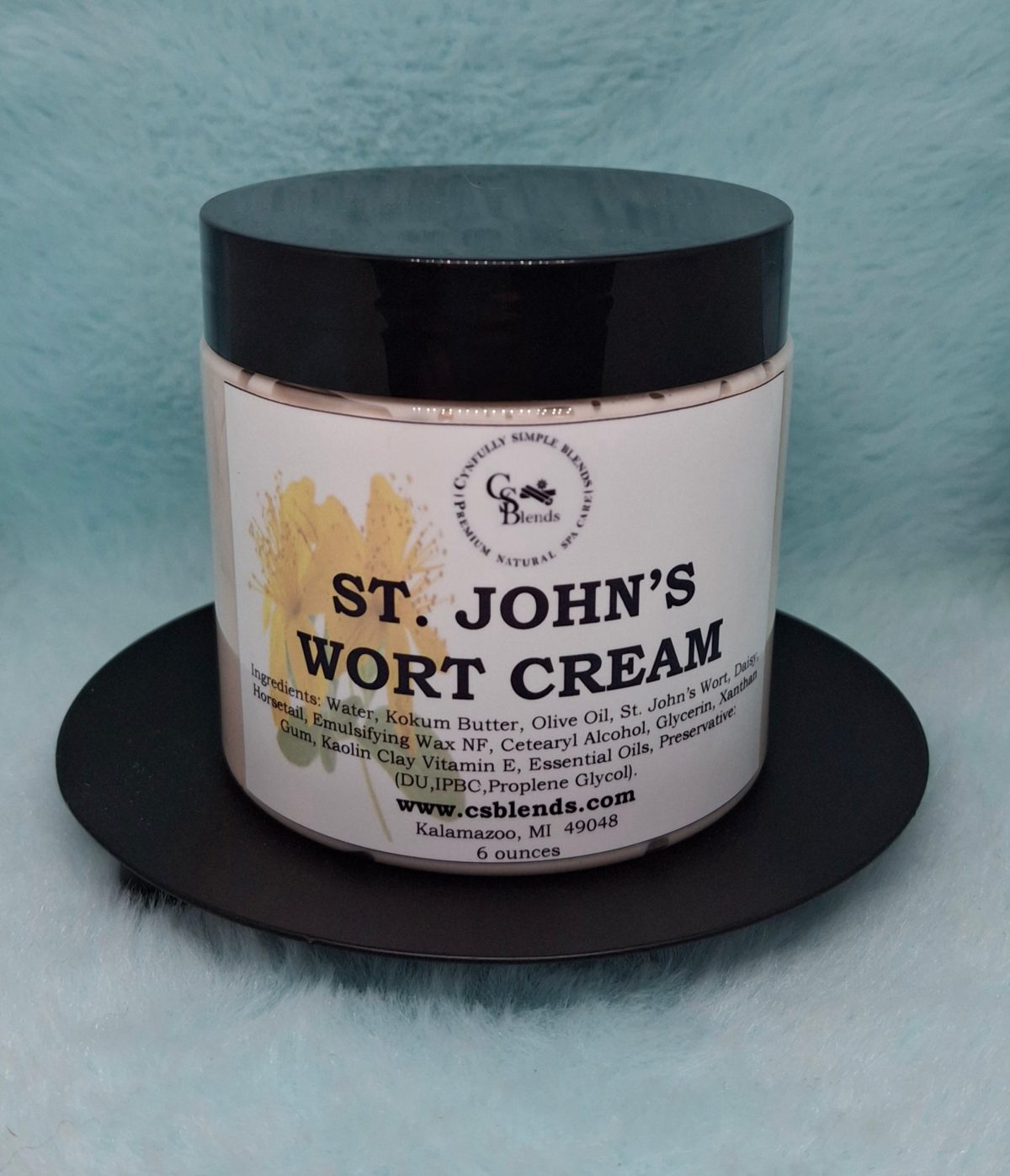 Product Image for St. John’s Wort Comfort Cream -Herbal Support for Skin Repair, Burn Care, Nerve Discomfort, Deep Tissue Ease.