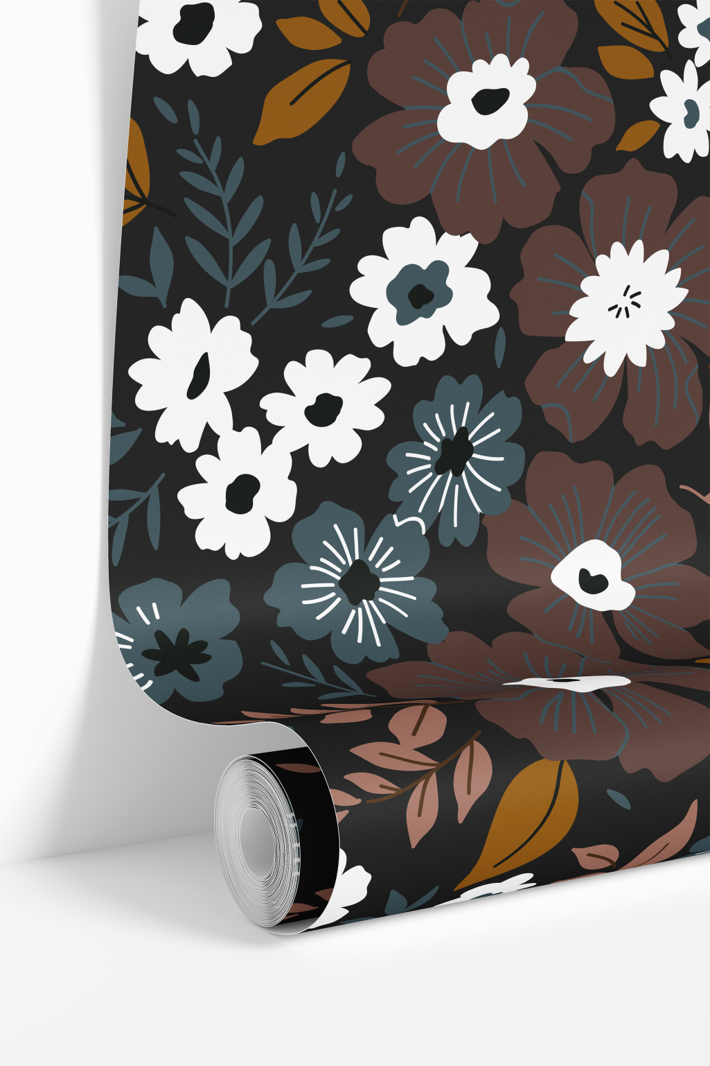 Product Image for Autumn Arrangement | Moody Floral Removable Wallpaper for Kitchen, Bedroom, Doors, Walls, DIY Home Decor 1060a