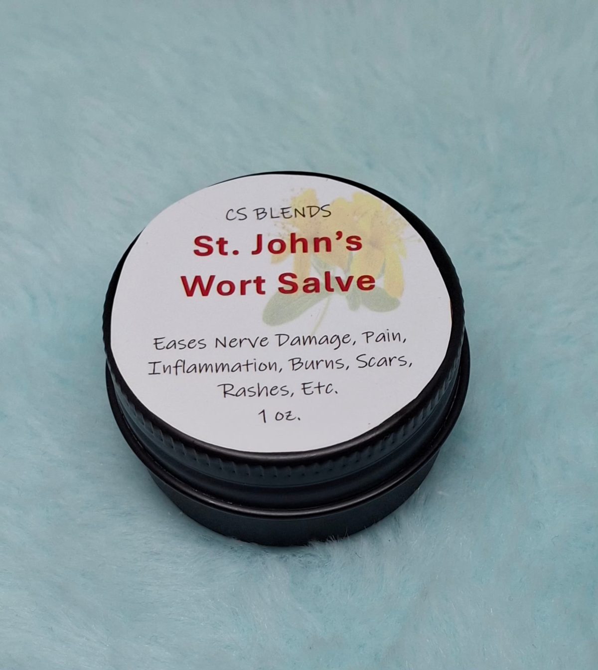 Product Image for St John’s Wort Herbal Balm for Nerves, Muscles, & Burn Care
