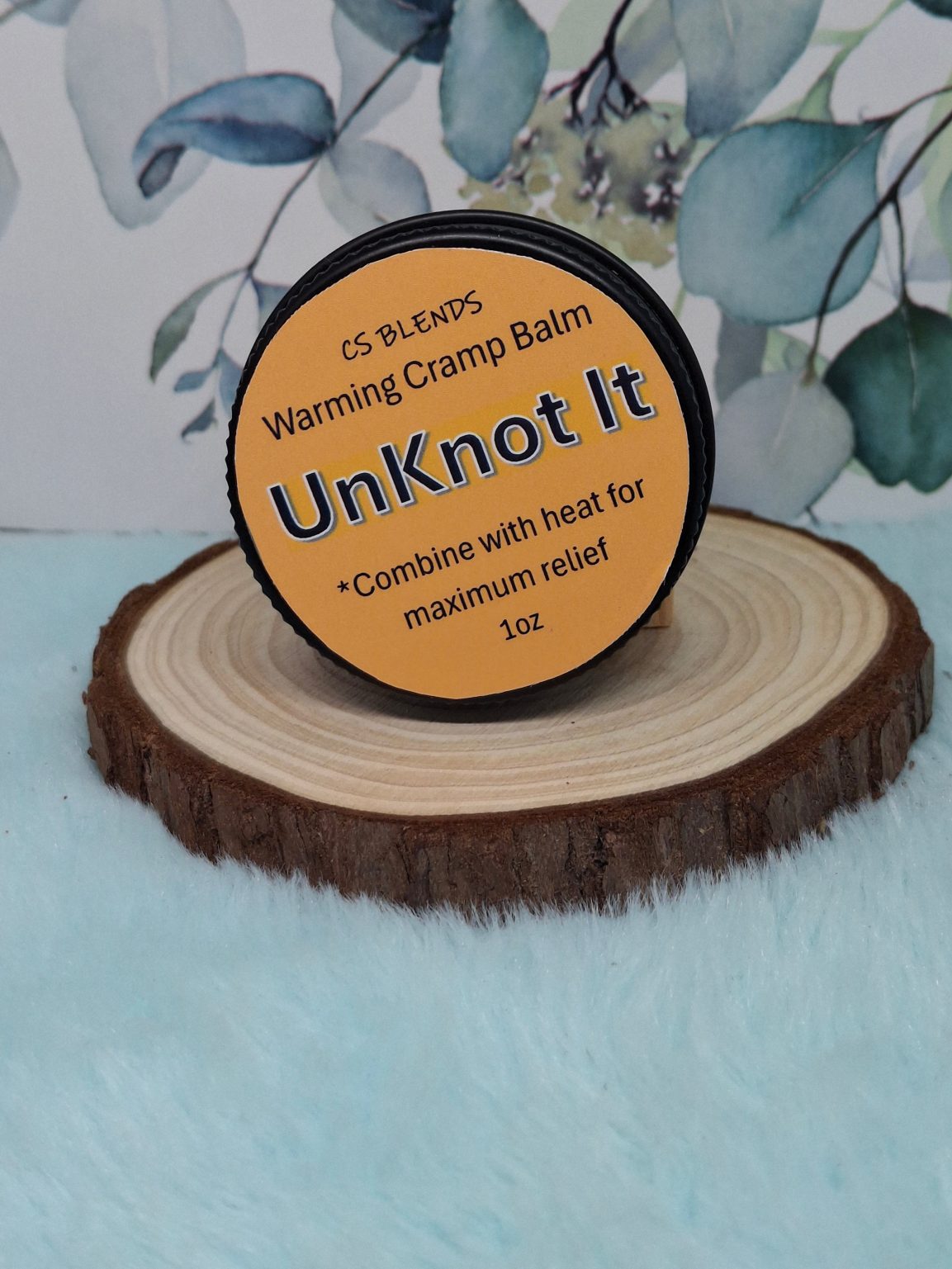 Product Image for “Unknot It” Warming Cramp Balm – Herbal Relief for Period & Muscle Cramps