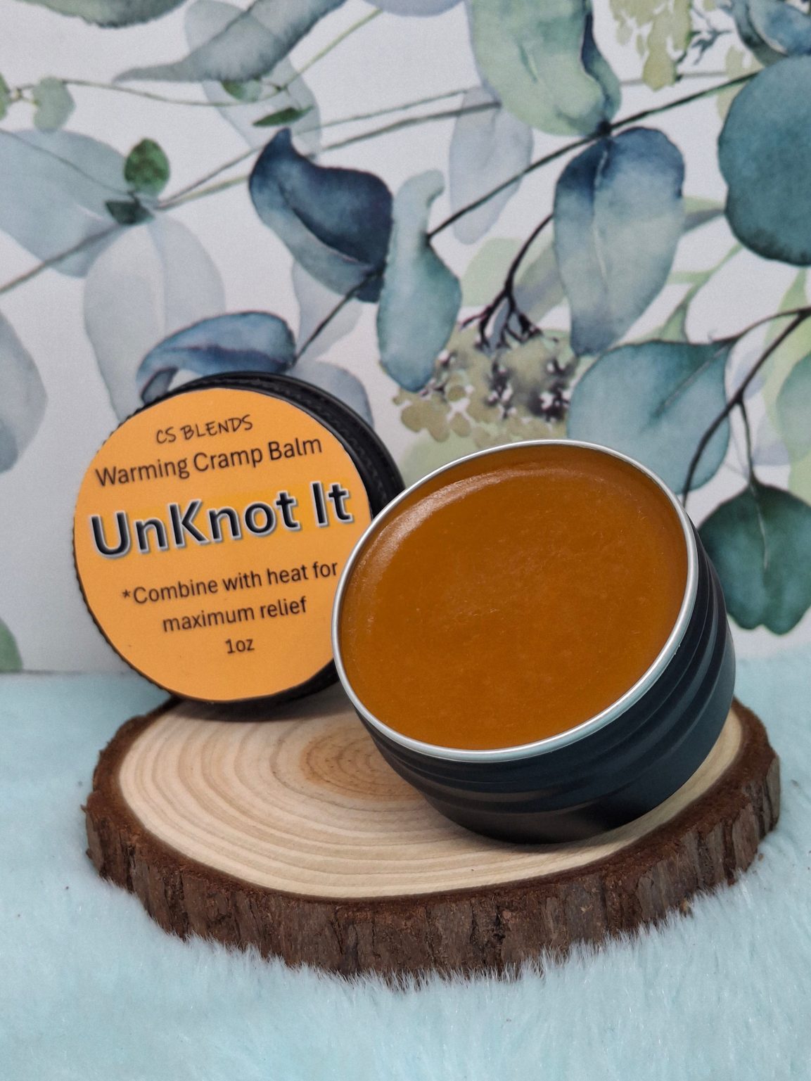 Product Image for “Unknot It” Warming Cramp Balm – Herbal Relief for Period & Muscle Cramps