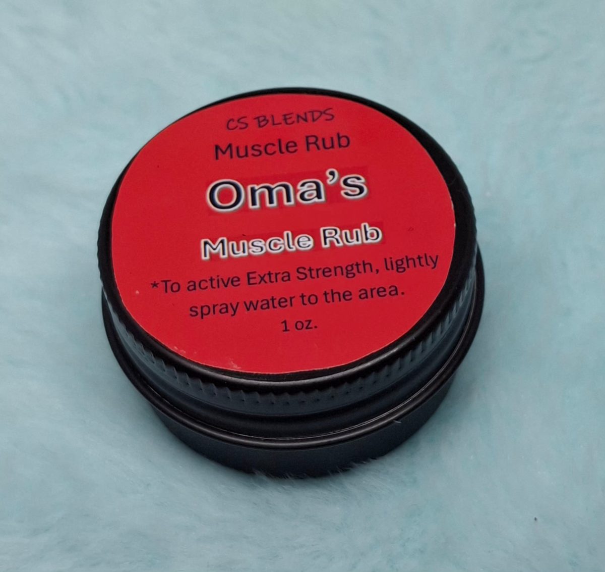 Product Image for “Oma’s” Muscle Rub balm – warming menthol & cayenne balm for sore muscles and joint relief.