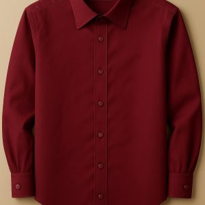 Product Image for Burgundy Classic Fit Dress Shirt