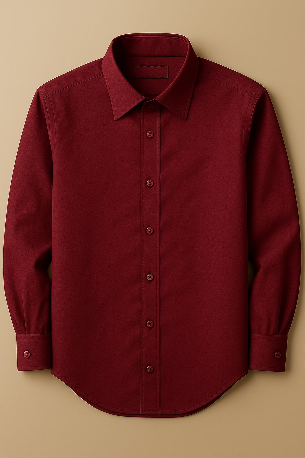 Product Image for Burgundy Classic Fit Dress Shirt