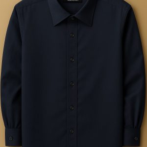 Product Image for Navy Classic Fit Dress Shirt