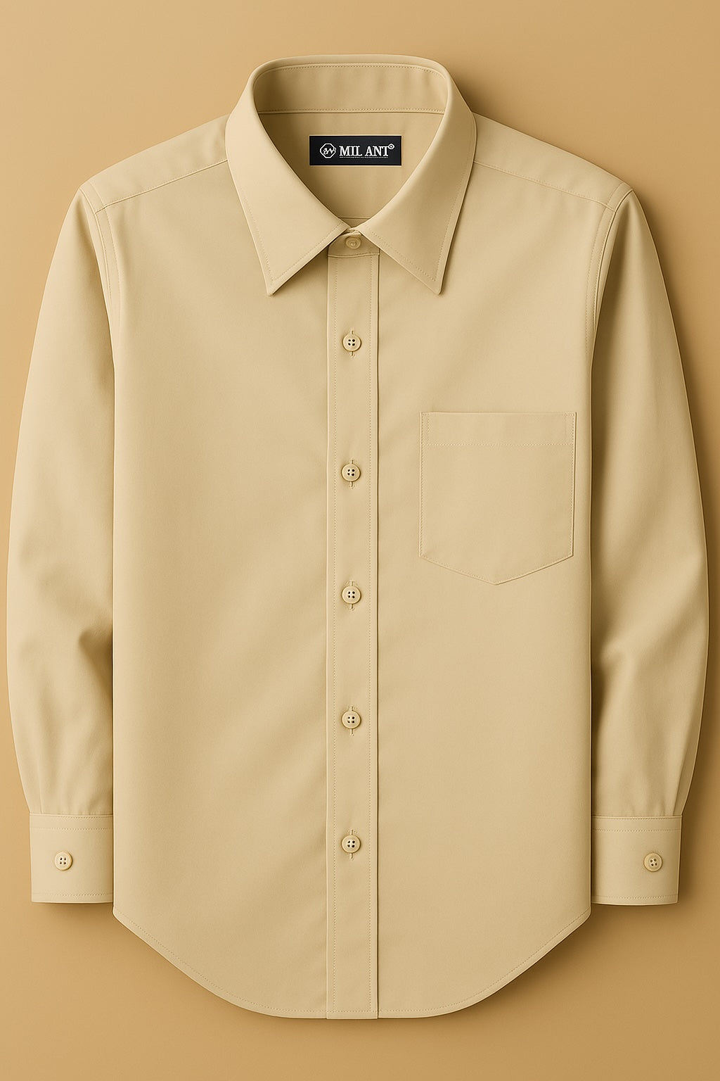 Product Image for Tan Classic Fit Dress Shirt