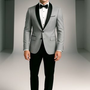 Product Image for The Silver Screen – Light Grey Tuxedo Bundle
