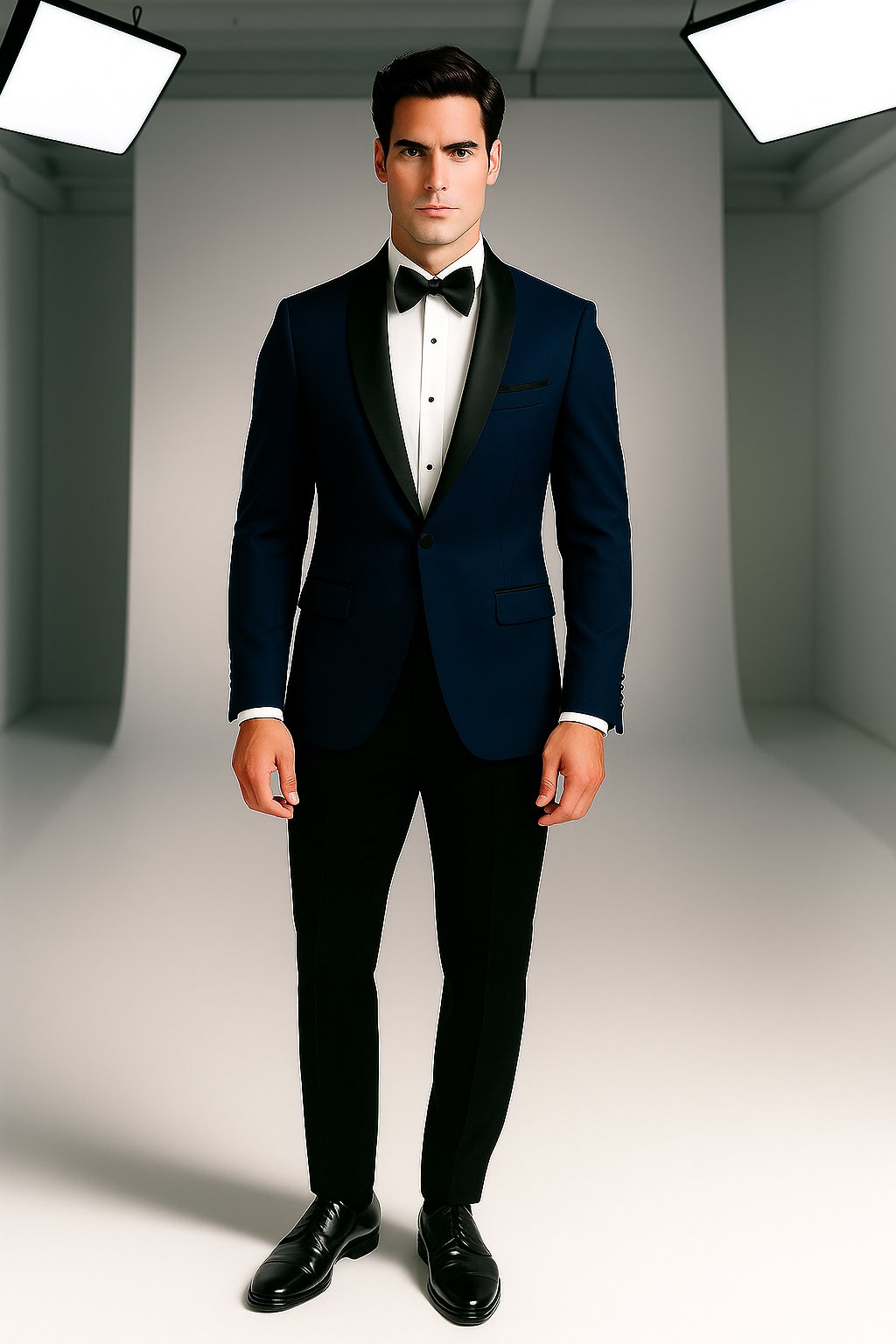 Product Image for The Midnight Elegance – Midnight Blue Tuxedo Bundle