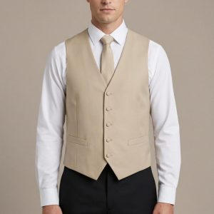 Product Image for Men’s Vest & Tie Set – Neutrals | KCT Menswear