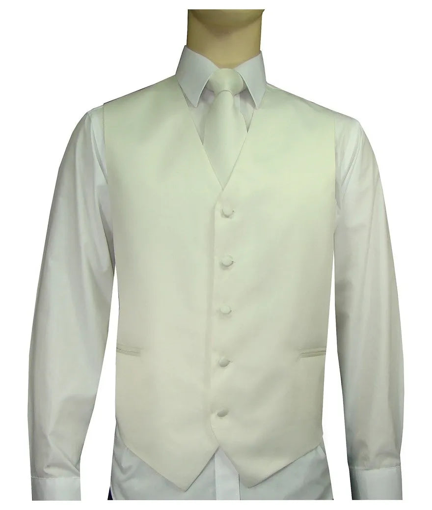 Product Image for Men’s Vest & Tie Set – Neutrals | KCT Menswear