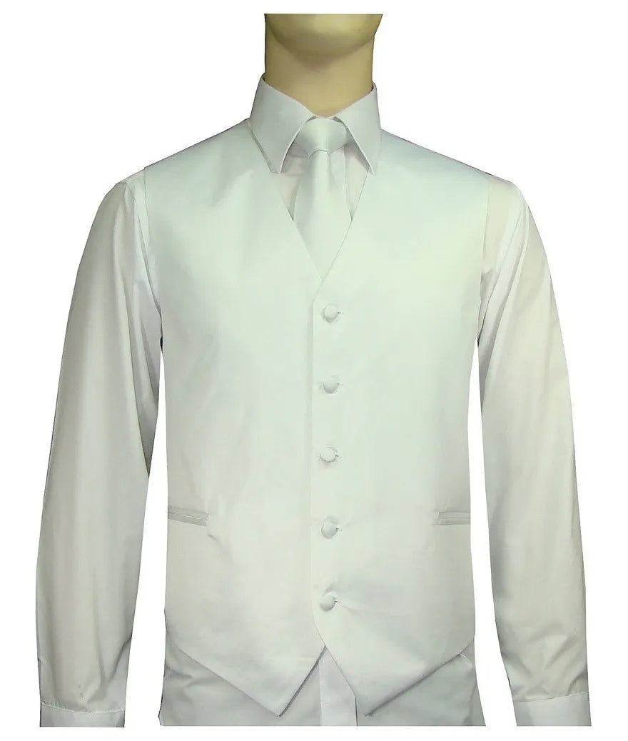 Product Image for Men’s Vest & Tie Set – Neutrals | KCT Menswear