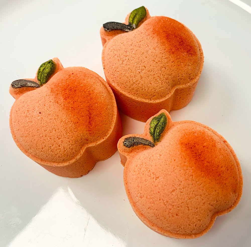 Product Image for Peach Mini Bath Bomb