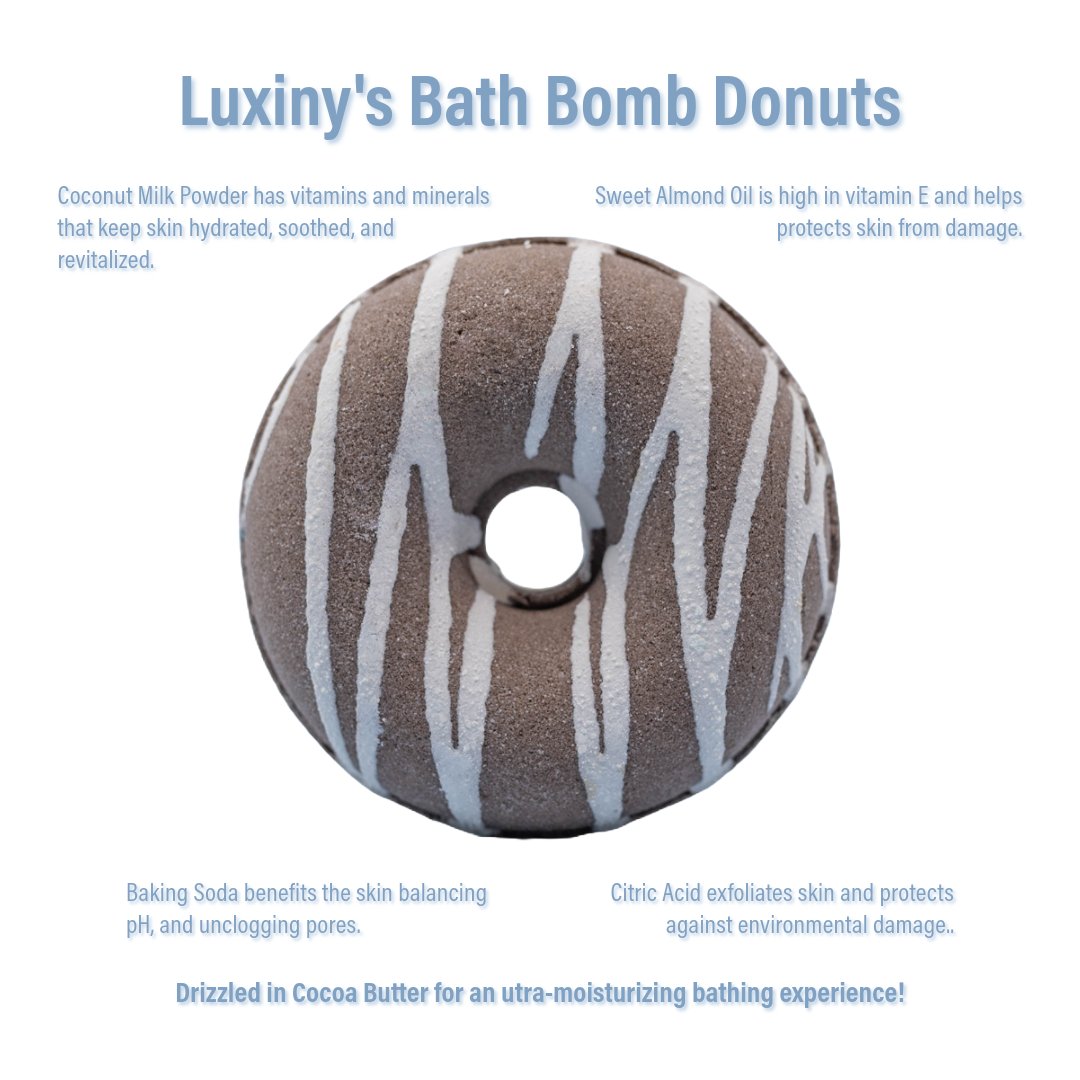 Product Image for Hazelnut Cappuccino Donut Bath Bomb